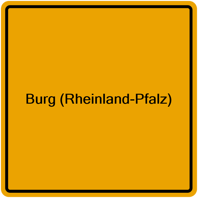 Einwohnermeldeamt24 Burg (Rheinland-Pfalz)